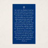 US Flag Photo Memorial Prayer Kaart (Achterkant)