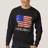 US Flag Pickleball Player Paddleball Lover_2 Trui (Voorkant)