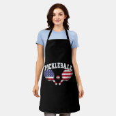 US Flag Pickleball Speler  Pickle Ball Love Schort (Gedragen)