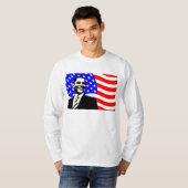 US Flag President Barack Obama Shirt (Voorkant volledig)