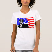 US Flag President Barack Obama Shirt (Voorkant)