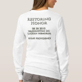 US Flag Restoring Honor Shirt (Achterkant)
