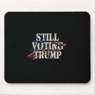 US Flag Retro Trump Shirt - Veroordeelde misdadige Muismat