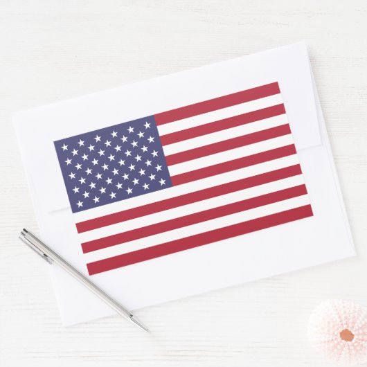 US Flag Sticker (Envelop)