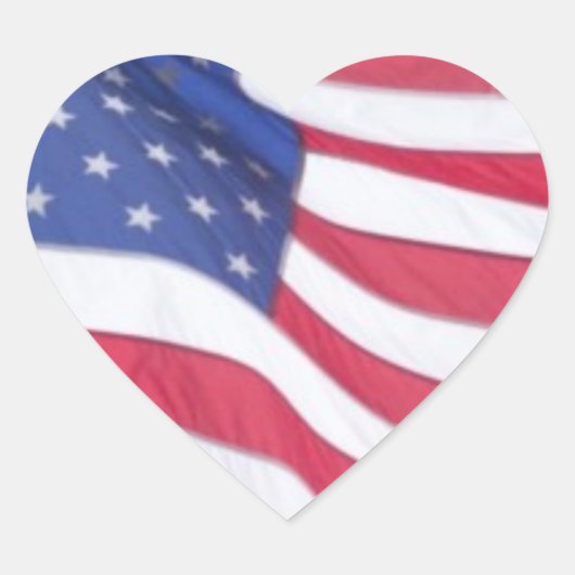 US Flag Sticker (Voorkant)
