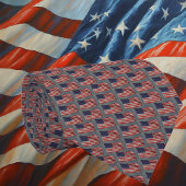 US Flag Stylish Stars and Stripes stropdas