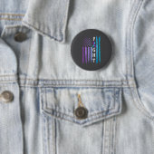Us Flag Suicide Prevention Awareness Fight Wear Pu Ronde Button 5,7 Cm (In situ)