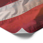 US Flag Sunrise Poster (Hoek)