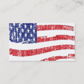 US FLAG VISITEKAARTJES (Achterkant)