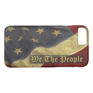 US Flag, Wij de People iPhone 7 hoesje