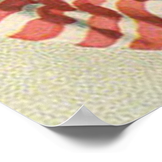 US Flag Wreath Medal Eagle Poster (Hoek)