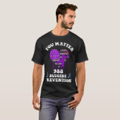 Us Flag You 988 Suicide Prevention Awareness Ribbo T-shirt (Voorkant volledig)
