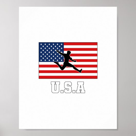 US Football Soccer Team USMNT Poster (Voorkant)