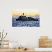 US Fort McHenry (LSD 43) Poster (Keuken)