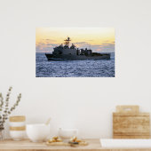 US Fort McHenry (LSD 43) Poster (Keuken)