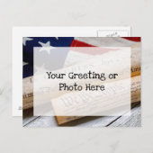 US Founding Documents Briefkaart (Voorkant / Achterkant)