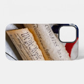 US Founding Documents iPhone Hoesje (Achterkant horizontaal)