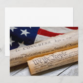 US Founding Documents Kaart (Voorkant / Achterkant)