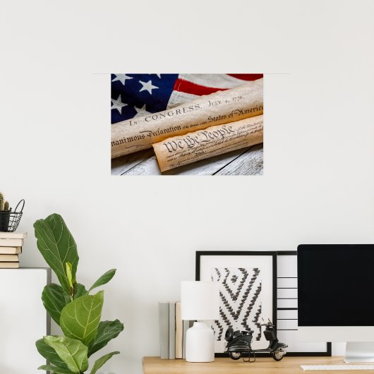US Founding Documents Poster (Thuiskantoor)