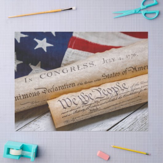 US Founding Documents Tissuepapier (Craft)