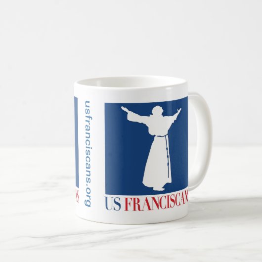 US Franciscans Coffee Mok (Voorkant rechts)