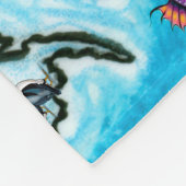 US Fun Map Fleece Deken (Hoek)