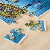 US Fun Map Legpuzzel (Zijkant)