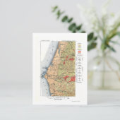 US Geological Survey Map Briefkaart (Staand voorkant)