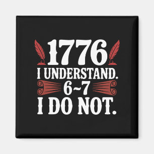 Us Geschiedenis 67 Leraar 1776 250ste Verjaardag Z Magneet