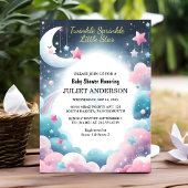 US Glitter Twinkle Twinkle Little Star Baby shower Kaart