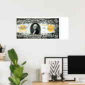 US Gold Certificate (1922) Poster (Thuiskantoor)