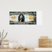 US Gold Certificate (1922) Poster (Keuken)