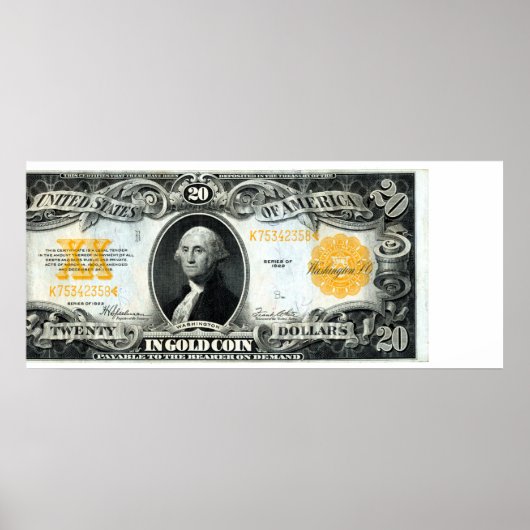 US Gold Certificate (1922) Poster (Voorkant)