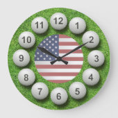 US Golf Balls Timepart Grote Klok (Voorkant)