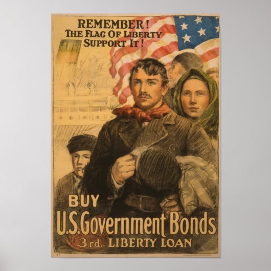 US Government Bonds Poster (Voorkant)