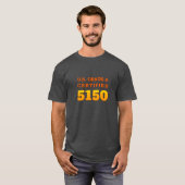 US graad A gecertificeerd 5150 T-shirt (Voorkant volledig)