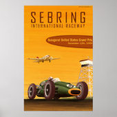 US Grand Prix-Poster 1959 Poster (Voorkant)