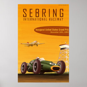 US Grand Prix-Poster 1959 Poster