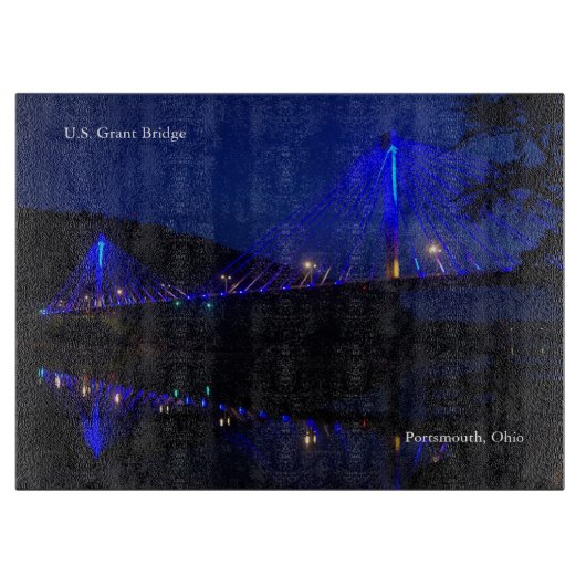US Grant Bridge snijplank (Voorkant)