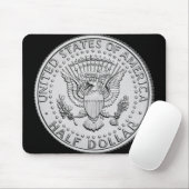US Great Seal Half Dollar Muismat (Met muis)