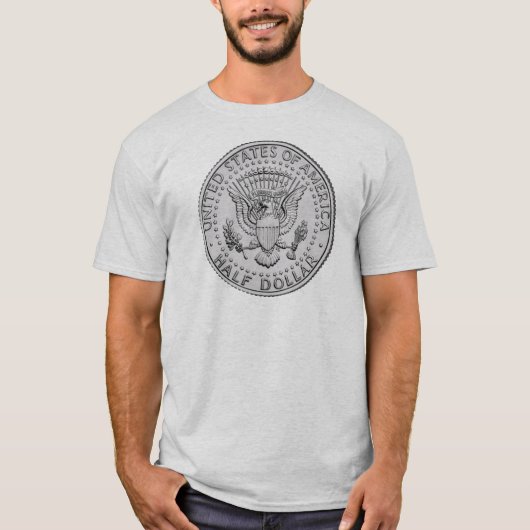 US Great Seal Half Dollar T-shirt (Voorkant)