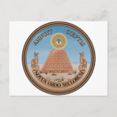 US Great Seal Obverse (Reverse) Side Briefkaart (Voorkant)