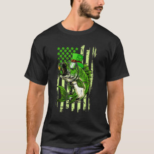  US Green Clover Vist Leprechaun St Patr T-shirt