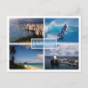 US Hawaii - Honolulu uitzicht - The Perouse - Lani Briefkaart