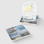 US Hawaii - Honolulu uitzicht - The Perouse - Lani Stenen Onderzetter (Zijkant)