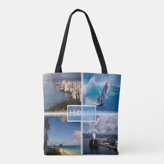 US Hawaii - Honolulu uitzicht - The Perouse - Lani Tote Bag (Achterkant)