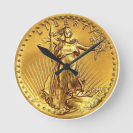 US High-Relief St.Gauden $20 gouden munt replica Ronde Klok
