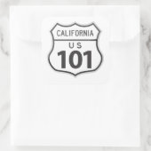 US Highway 101 California Road Trip Travel Sticker (Tas)