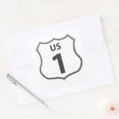 US Highway 1 Road Trip Travel Sticker (Envelop)
