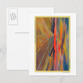 US Highway 80 die de Amerikaanse Saharastaat kruis Briefkaart (Voorkant / Achterkant)